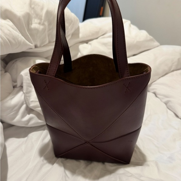 Loewe Deep Burgundy Tote Bag - Picture 2 of 5